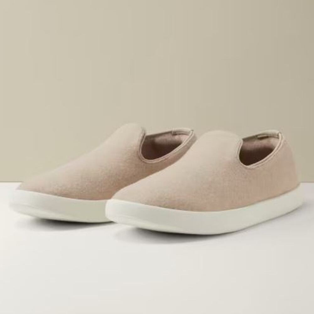 Allbirds The Wool Loungers Slip On Rugged Beige Shoes Sneakers Men's Size 11